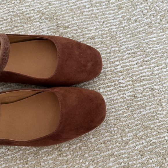 Madewell Greta Suede Flats Size 5 - Picture 3 of 6